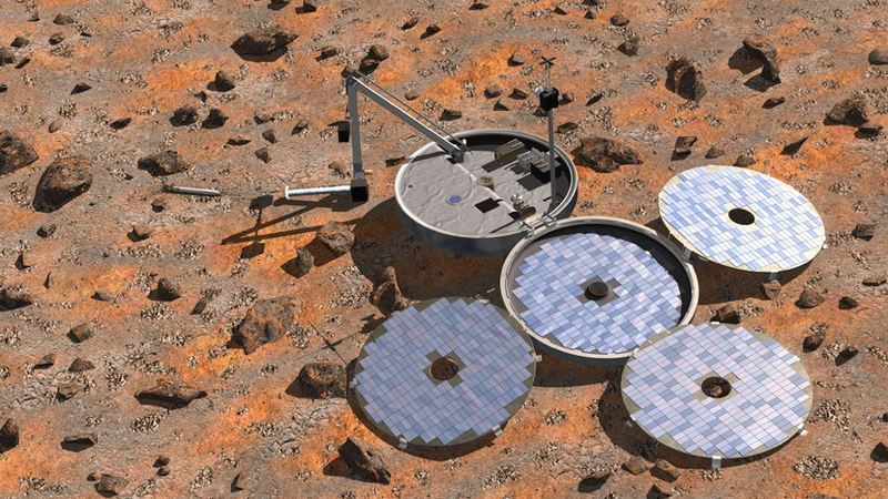 Illustration for article titled The Remains Of Britain's Missing Lander May Have Been Spotted On Mars